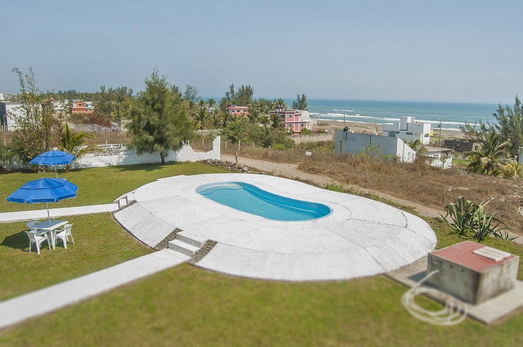 Hotel Azulejos Playa Chachalacas Esterno foto